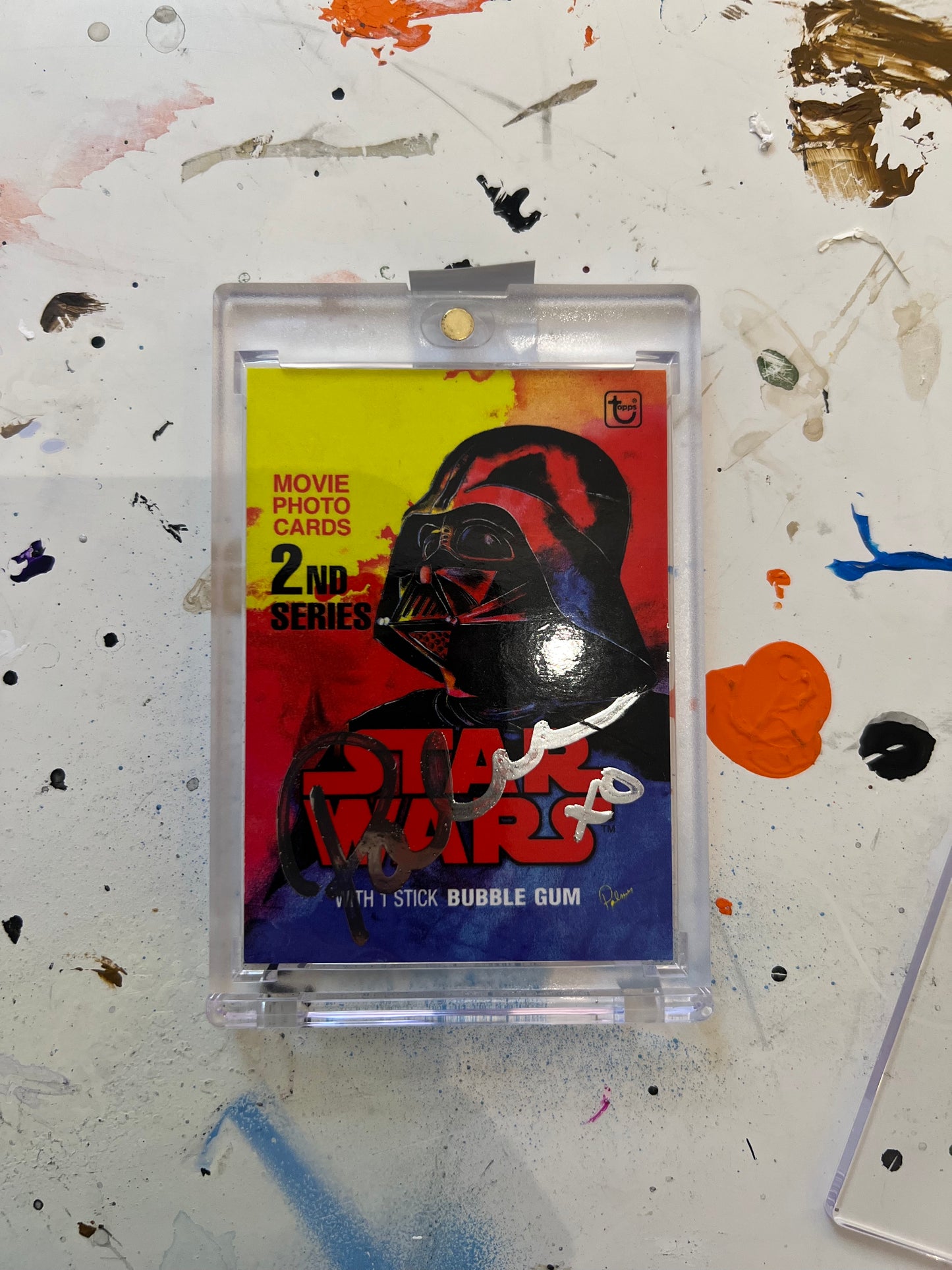 Darth Vader - Topps Star Wars - Autographed