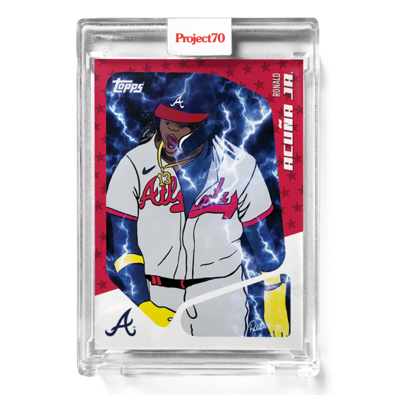 Ronald Acuna Jr. Baseball Card - Autographed
