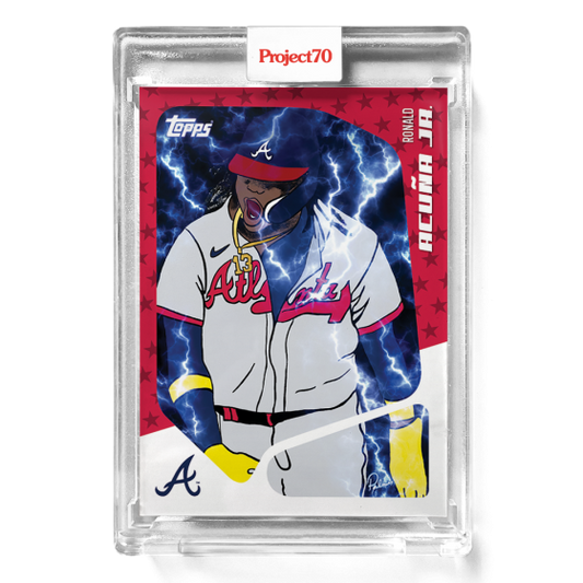 Ronald Acuna Jr. Baseball Card - Autographed