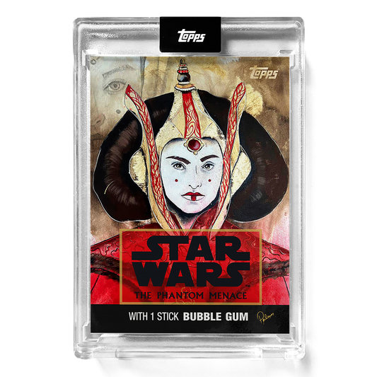 Queen Amidala - Topps Star Wars - Autographed