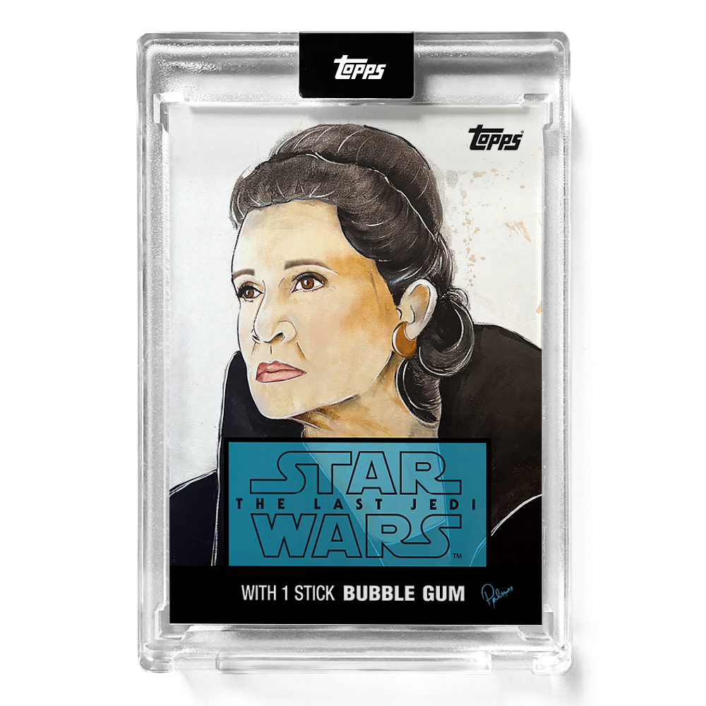 General Leia Organa - Topps Star Wars  - Autographed