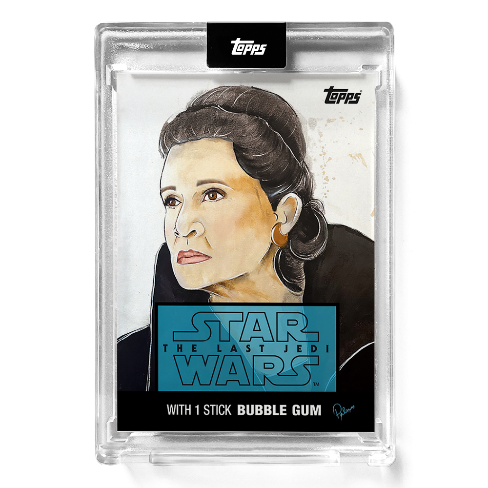 General Leia Organa - Topps Star Wars - Autographed