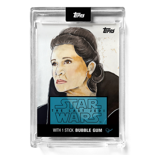 General Leia Organa - Topps Star Wars  - Autographed