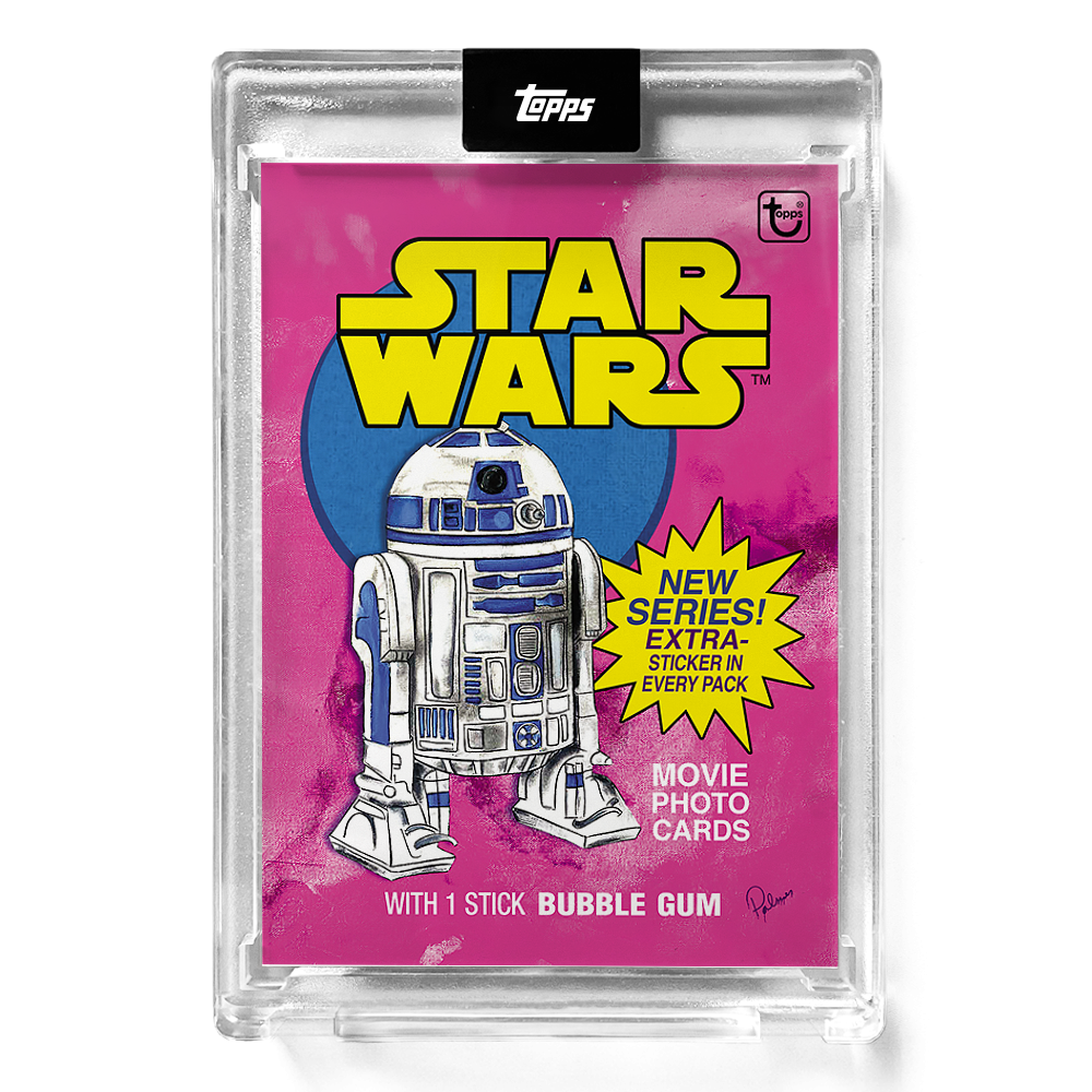 topps star wars signature R2-D2 サイン01/50 topps star wars signature R2-D2 サイン01/50 topps star wars
