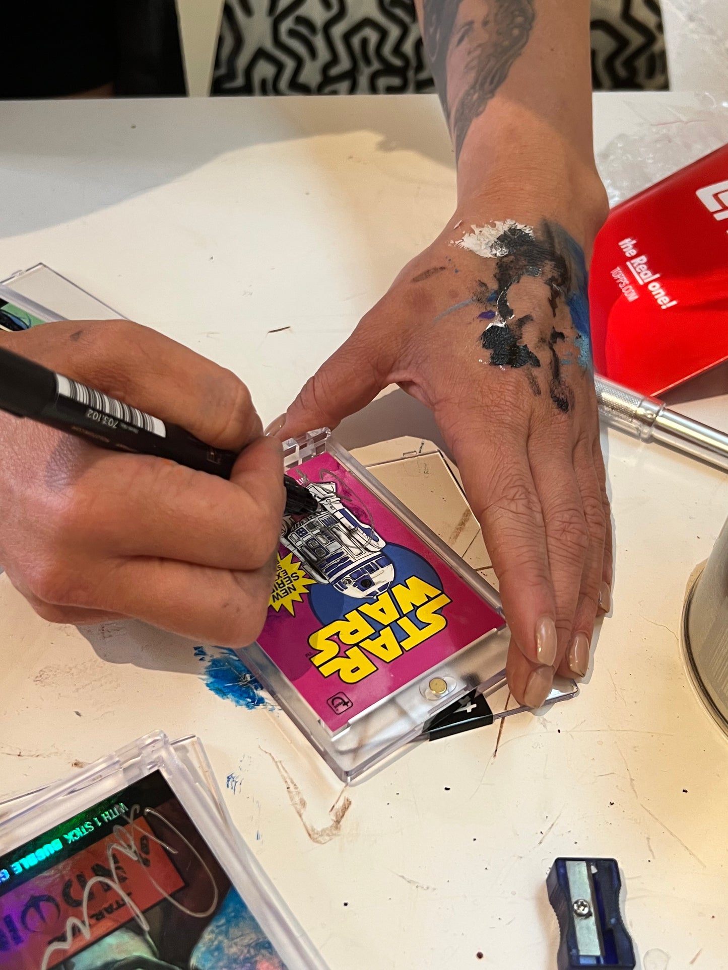 R2-D2 - Topps Star Wars - Autographed