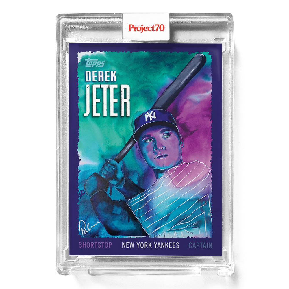 Derek Jeter Baseball Card - Autographed – Brittney Palmer Art