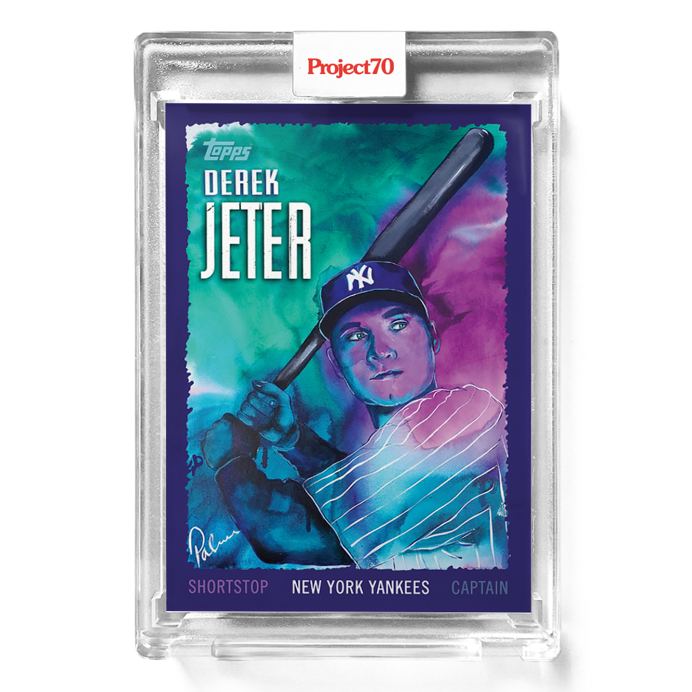 Derek Jeter Baseball Card - Autographed