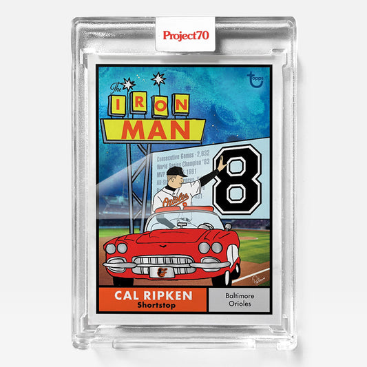 Cal Ripken Jr. Baseball Card - Autographed