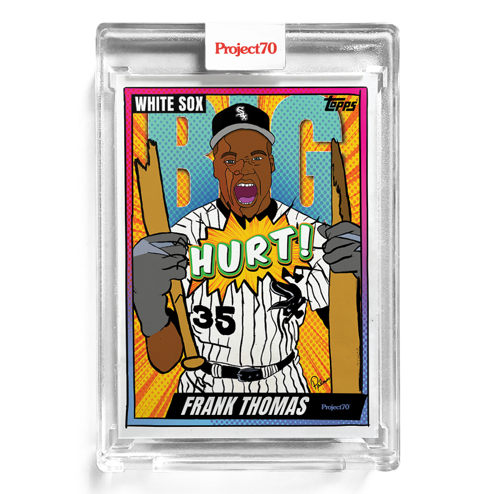 Frank Thomas Baseball Card - Autographed