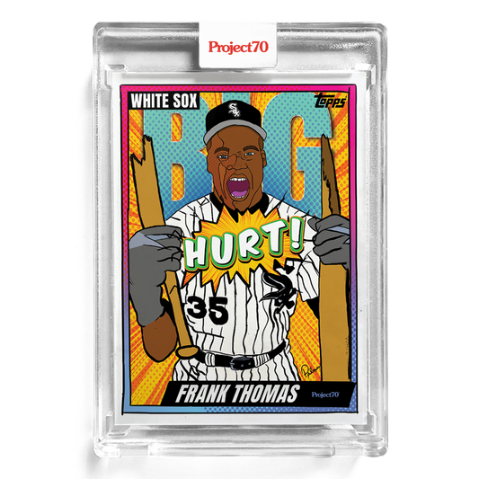 Frank Thomas Baseball Card - Autographed