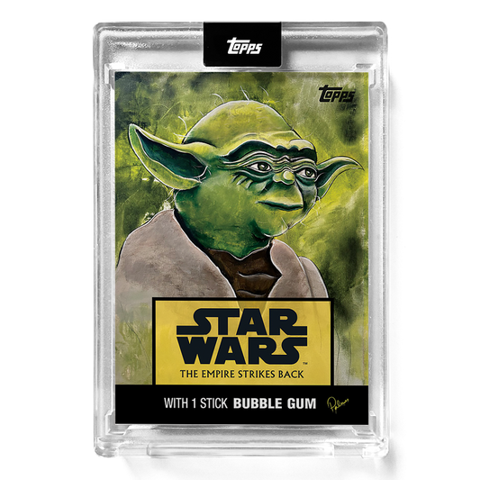 Yoda - Topps Star Wars - Autographed