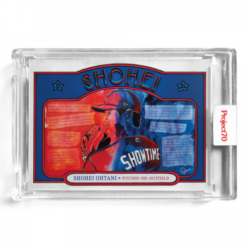 Shohei Ohtani Baseball Card - Autographed