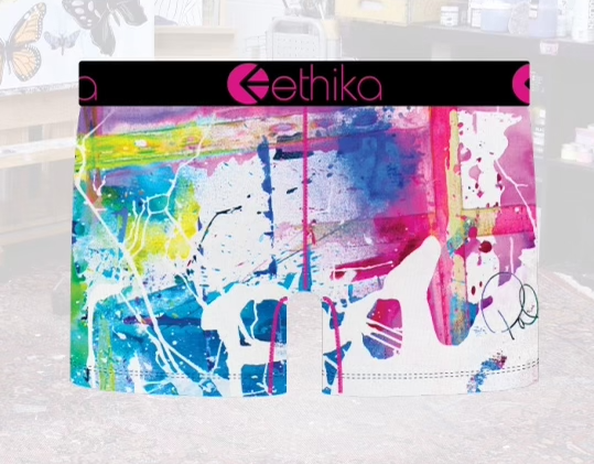 Ethika Boxer Briefs - Kaleidescope