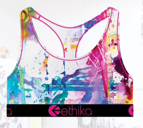 Ethika Sports Bra - Kaleidescope