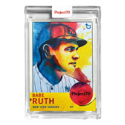 Babe Ruth Baseball Card - Autographed