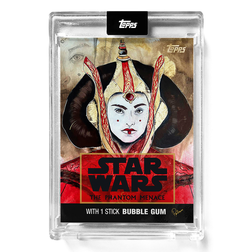 Queen Amidala - Topps Star Wars - Autographed