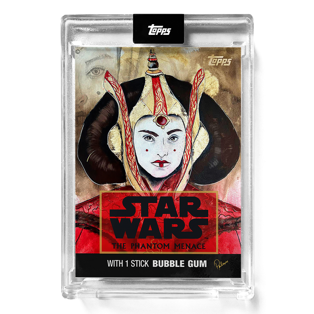 Queen Amidala - Topps Star Wars - Autographed – Brittney Palmer Art