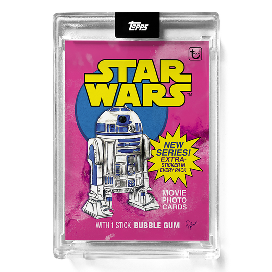 R2-D2 - Topps Star Wars - Autographed