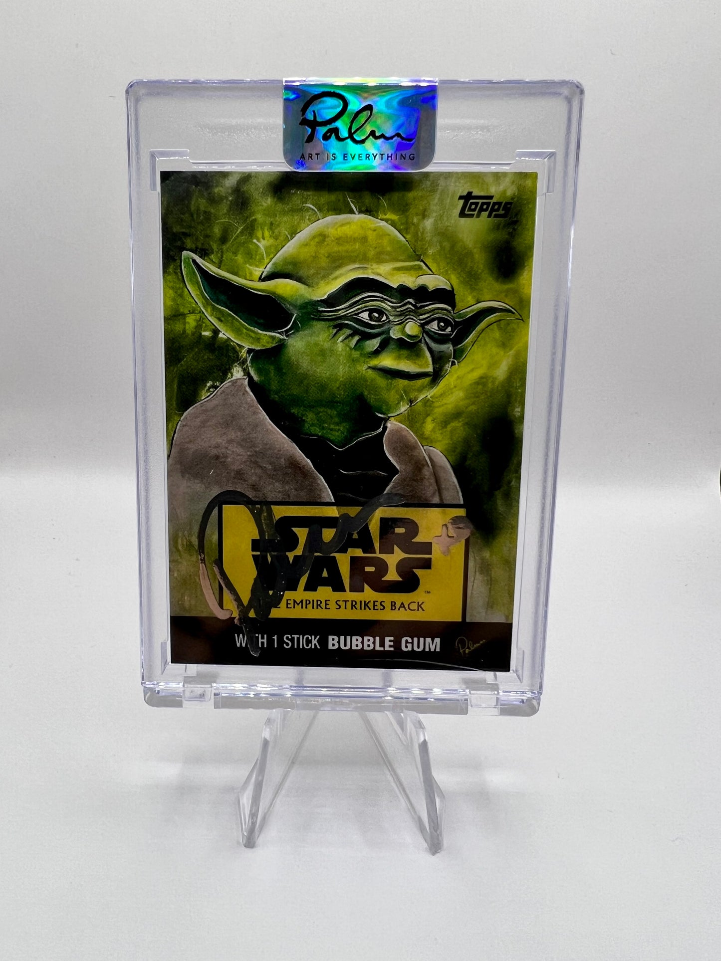 Yoda - Topps Star Wars - Autographed